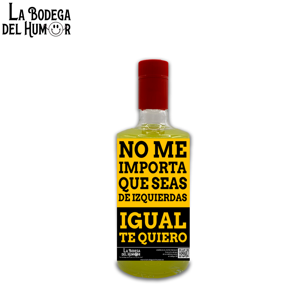 Limoncello "No importa que seas de izquierdas" 50cl