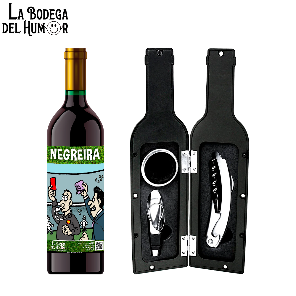 Kit Sacacorchos Premium "Caso Negreira"