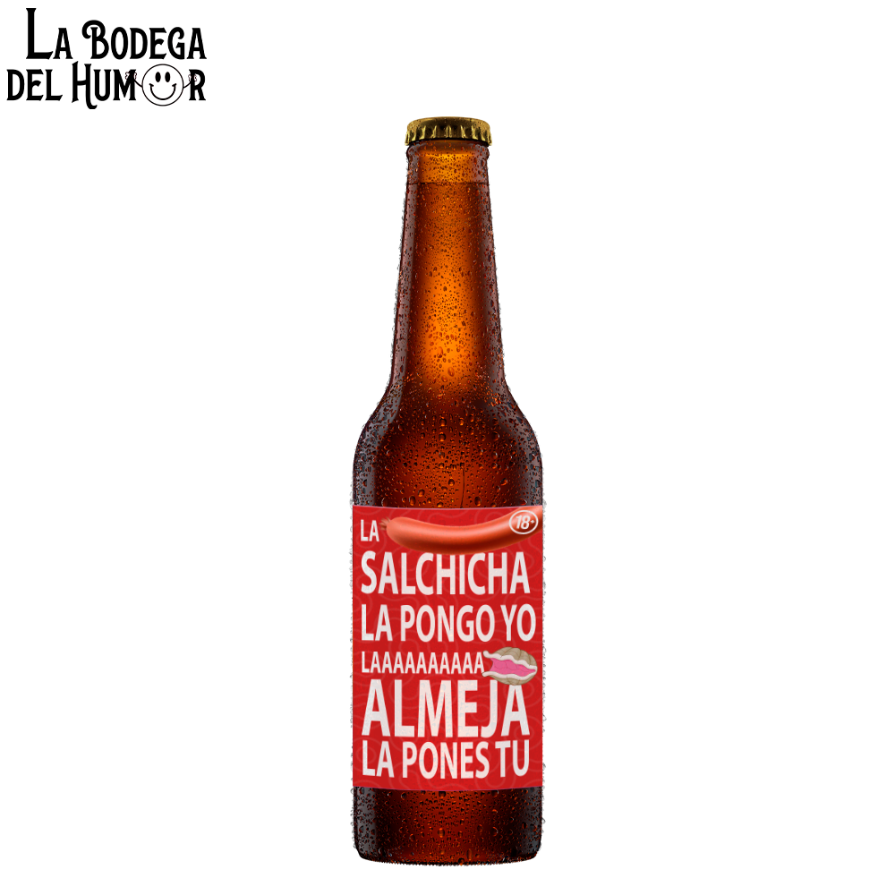 Cerveza Artesana "La salchicha y la almeja" 33cl