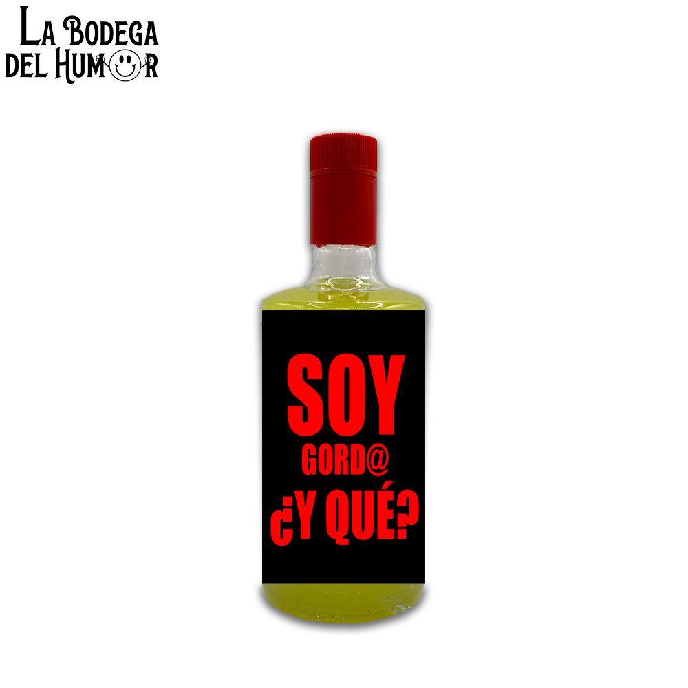 Limoncello "Soy gordo, ¿y qué?" 50cl