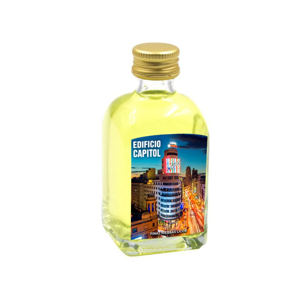 Mini botellas turísticas de licor de Finas Hierbas