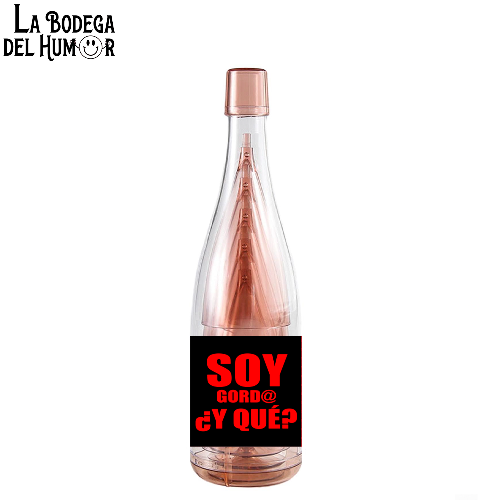 Kit de Vasitos Chupito "Soy gordo, ¿y qué?" 6u