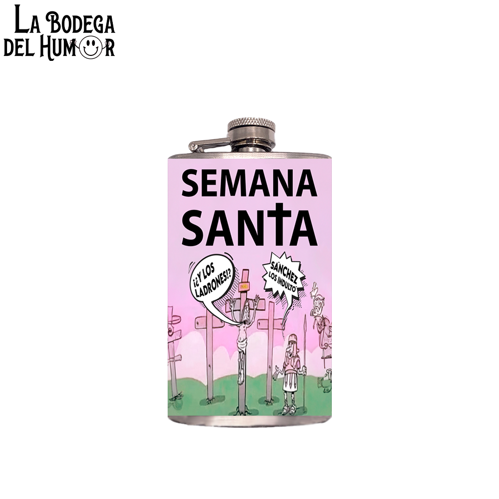 Petaca de Bolsillo "Semana Santa Sánchez" 200ml