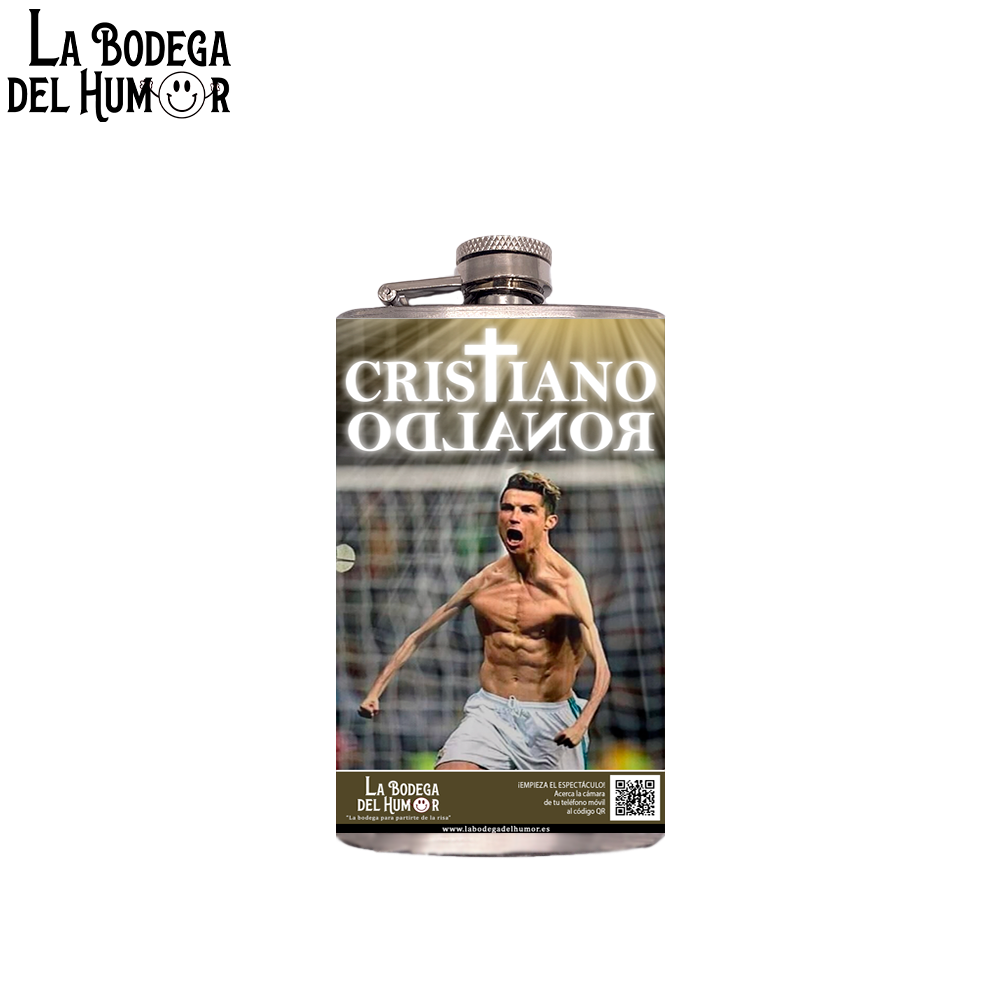 Petaca de Bolsillo "Cristiano Ronaldo" 200ml