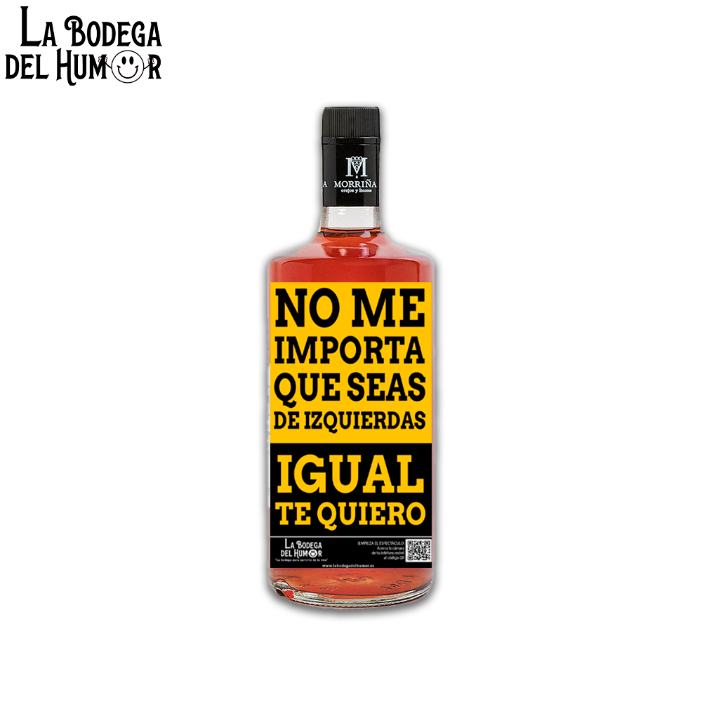 Pacharán "No importa que seas de izquierdas" 70cl