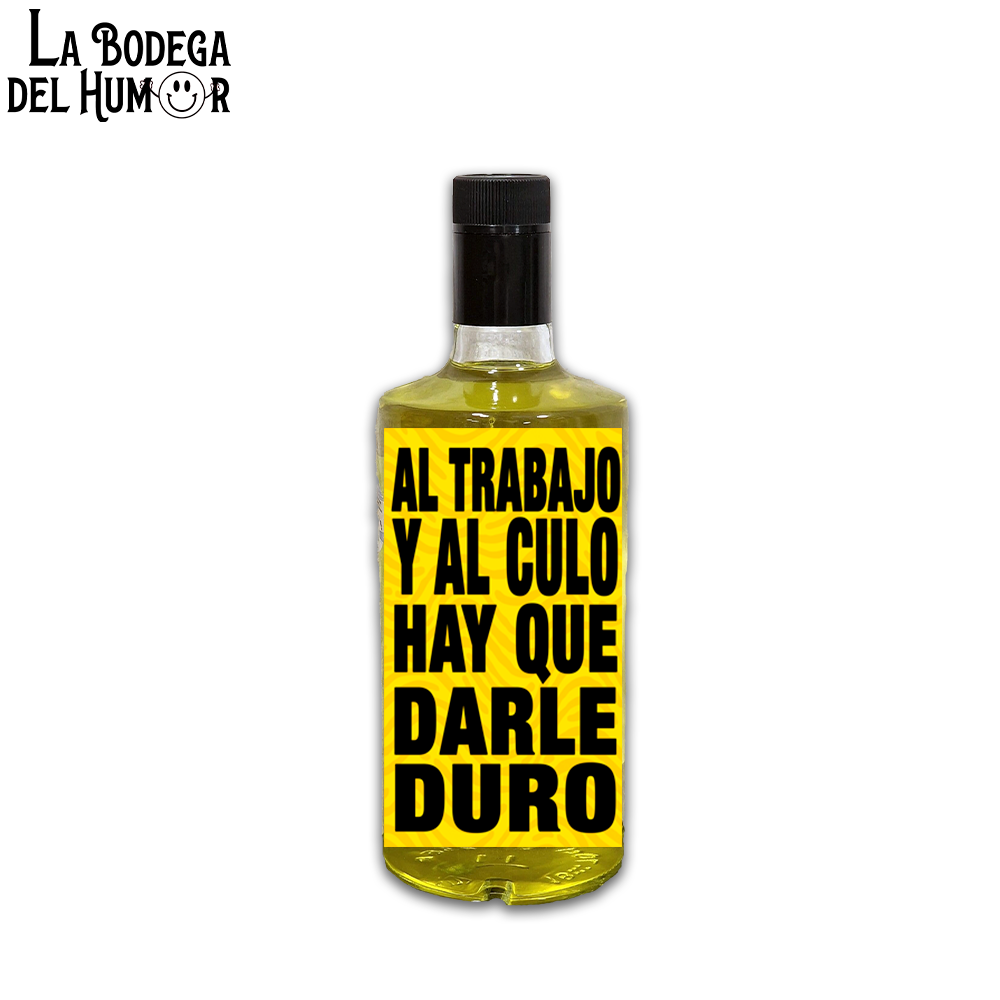 Licor de Hierbas "Hay que darle duro al trabajo" 70cl