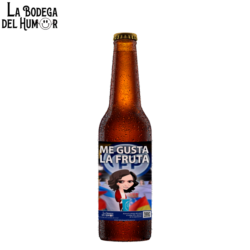 Cerveza Artesana "Me Gusta la Fruta Caricatura" 33cl