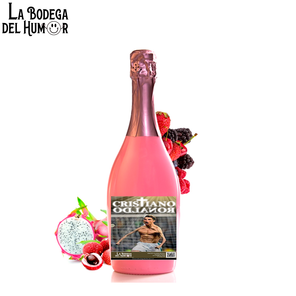Botella de Champin "Cristiano Ronaldo" 750ml