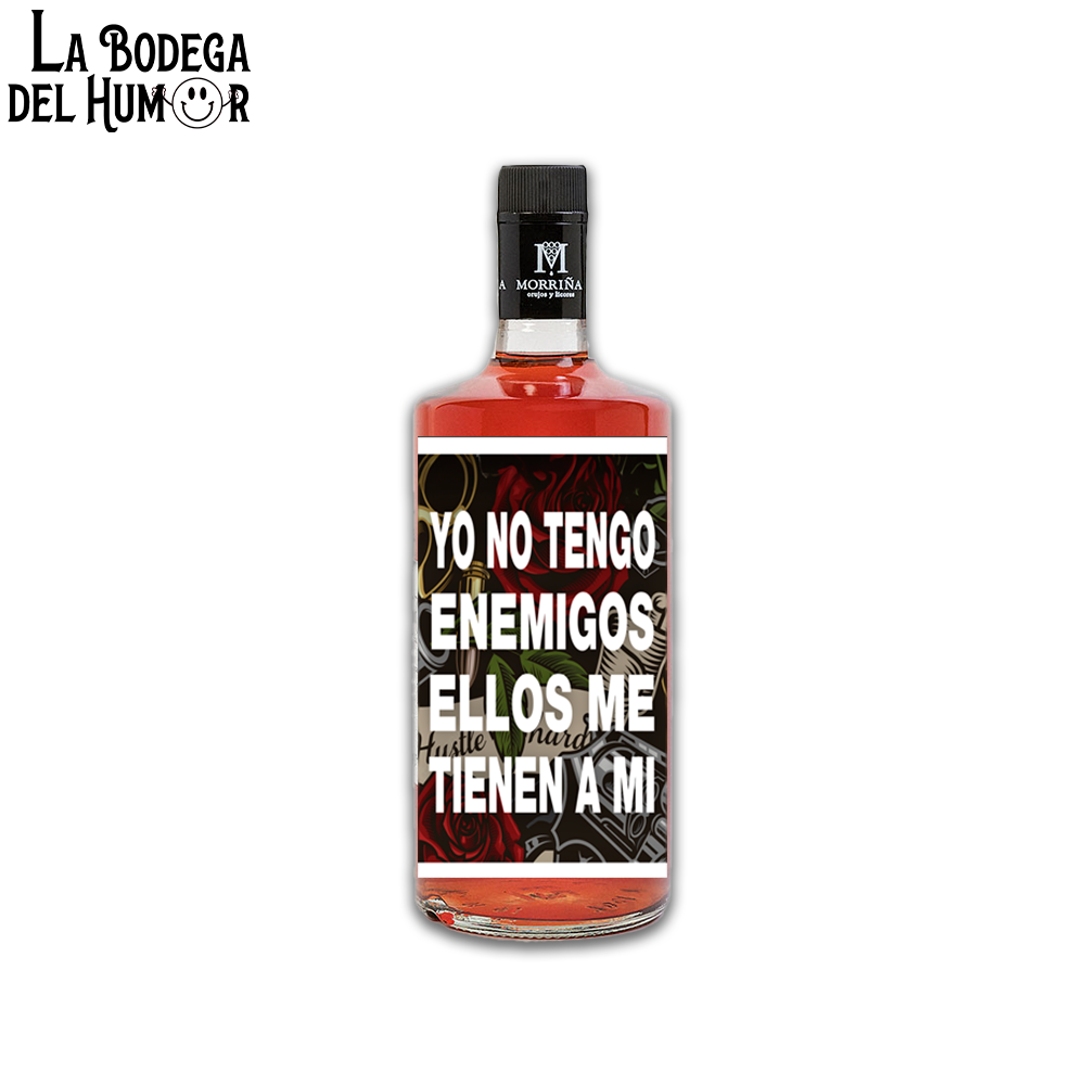 Pacharán "Yo no tengo enemigos, ellos me tienen a mí" 70cl