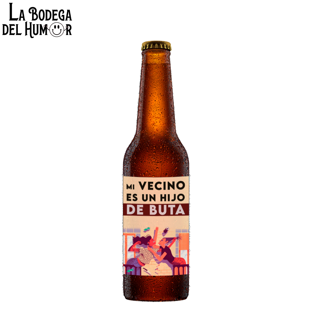 Cerveza Artesana "Mi Vecino es un Hijo de Puta" 33cl