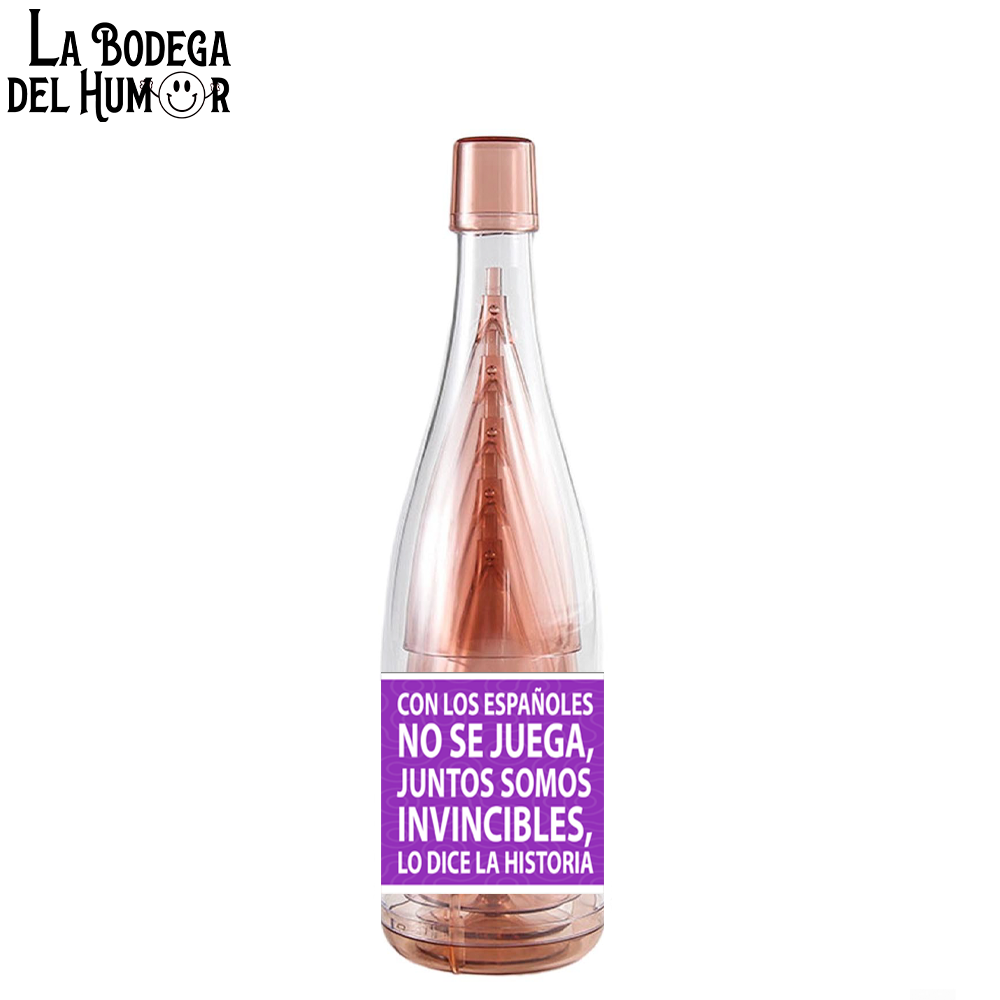 Kit de Vasitos Chupito "Con los españoles no se juega" 6u