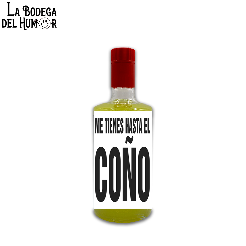 Limoncello "Me tienes hasta el coño" 50cl