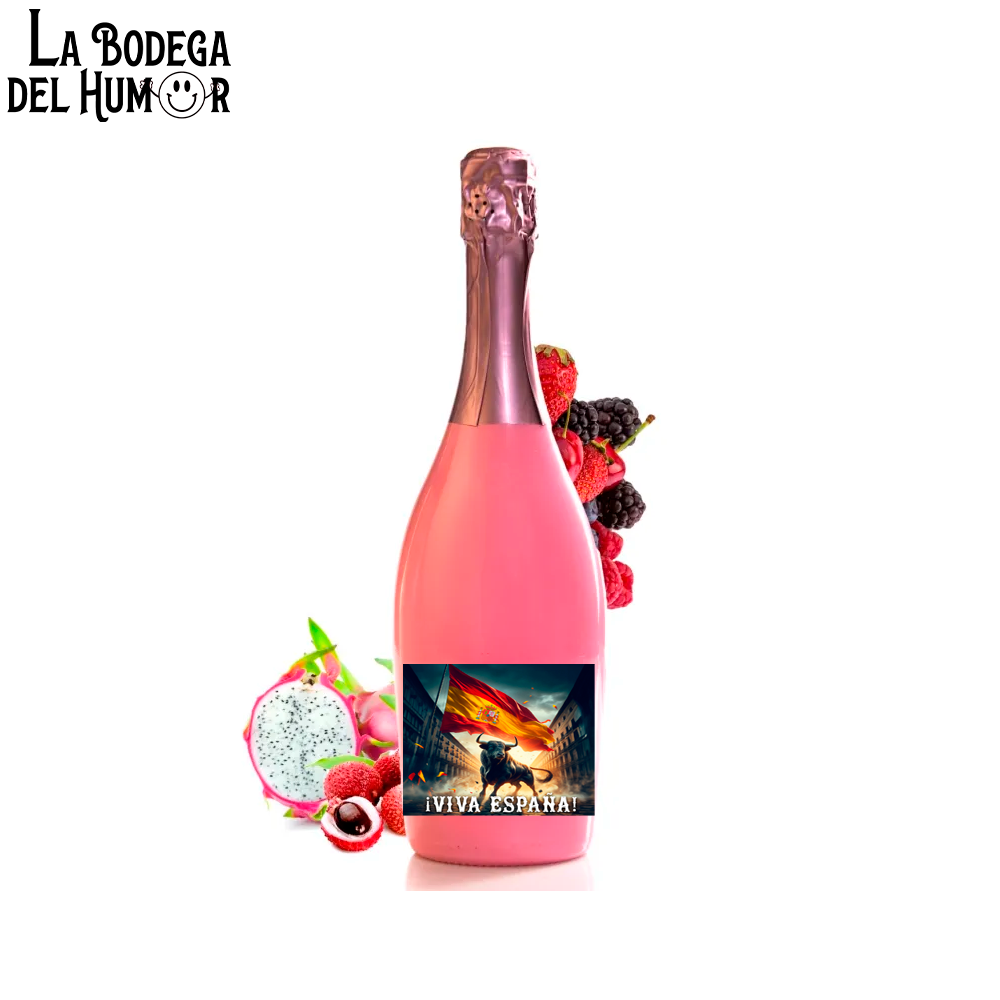 Botella de Champin "Viva España Toro" 750ml