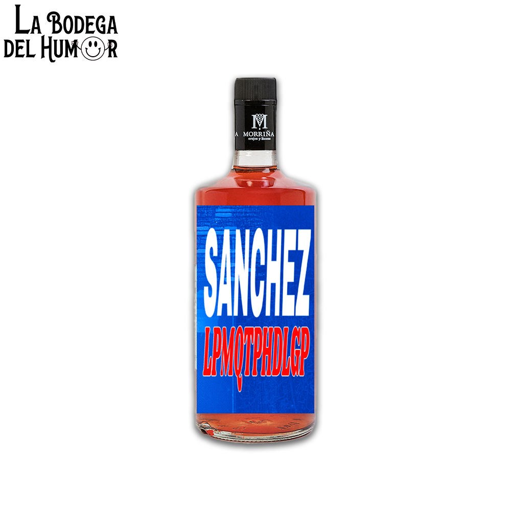 Pacharán "Sánchez LMQTPHDLGP" 70cl