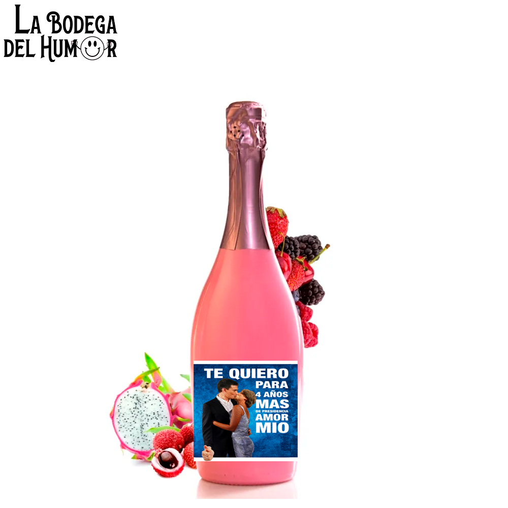 Botella de Champin "Sánchez Kiss" 750ml