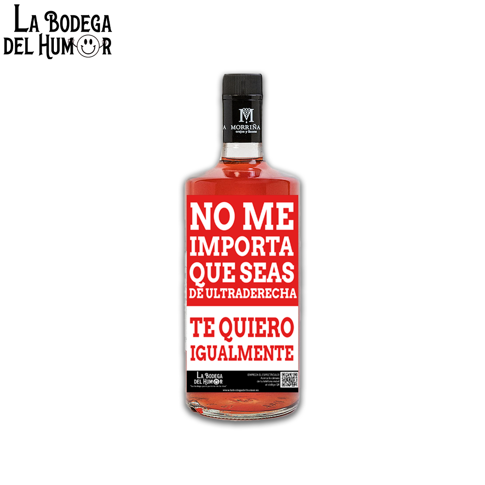 Pacharán "No importa que seas de ultraderecha" 70cl