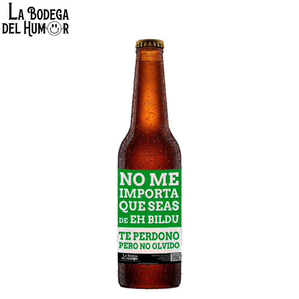 Cerveza Artesana "No me importa que seas de EH Bildu" 33cl