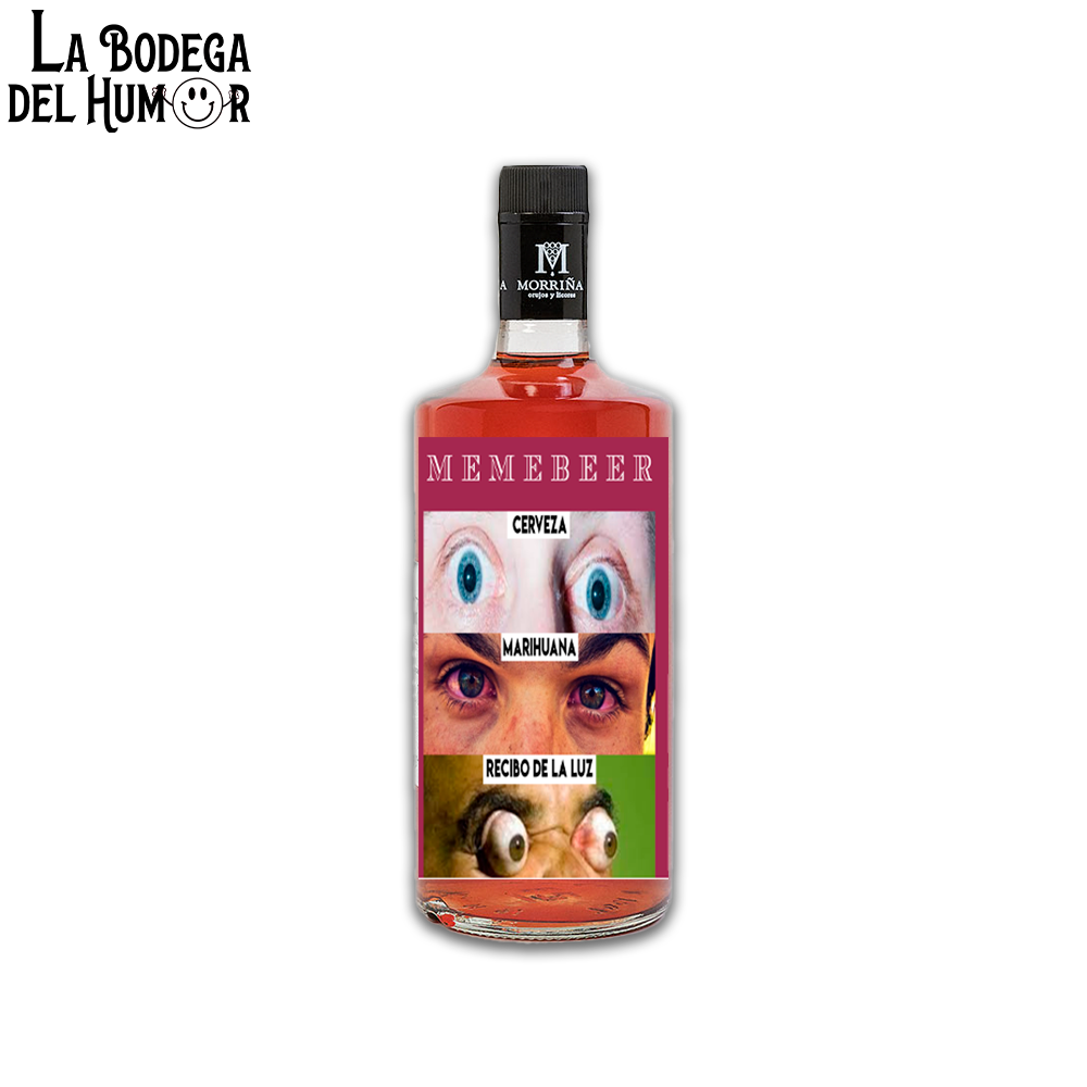 Pacharán "Cerveza, Marihuana, Recibo de la Luz" 70cl