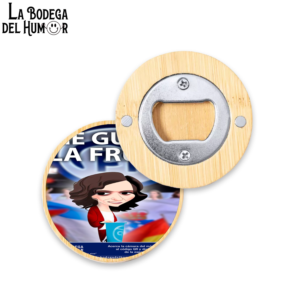 Abrebotellas Diseño "Me Gusta la Fruta Caricatura" Tipo 2