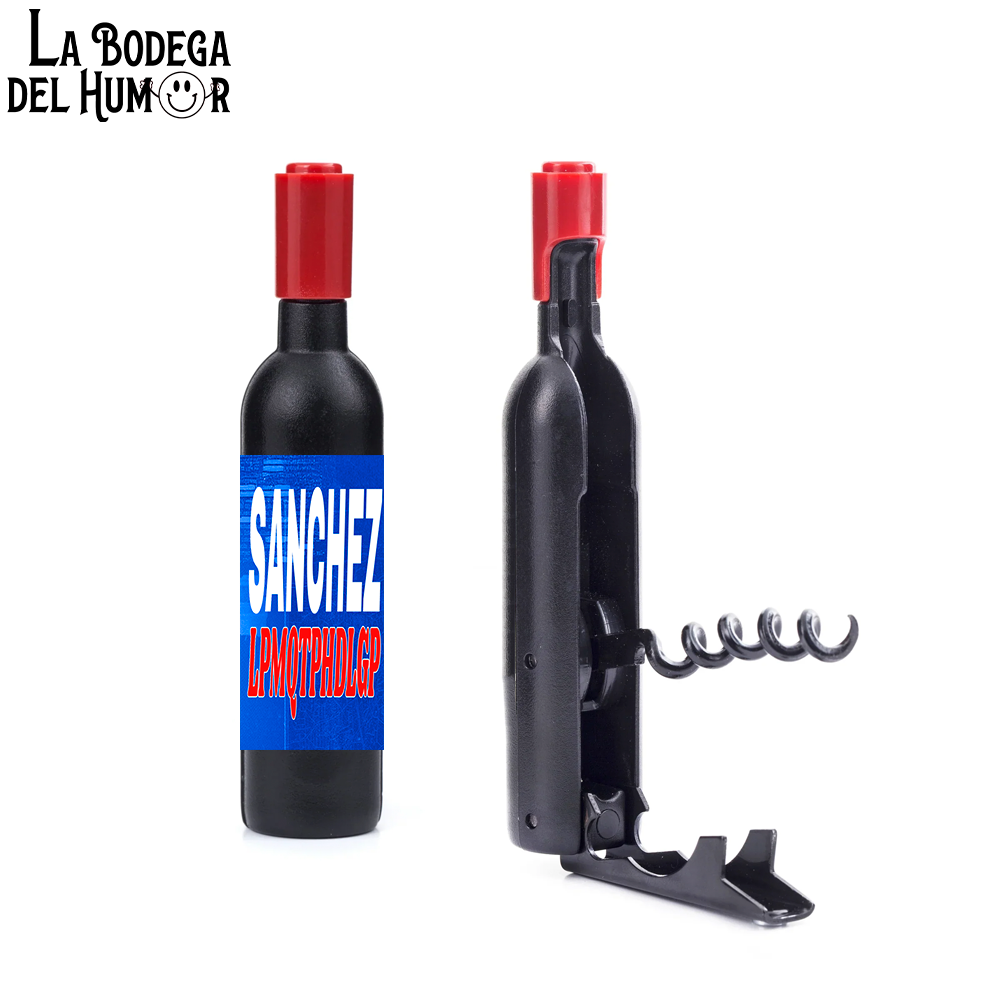 Sacacorchos Clásico "Sánchez LMQTPHDLGP"