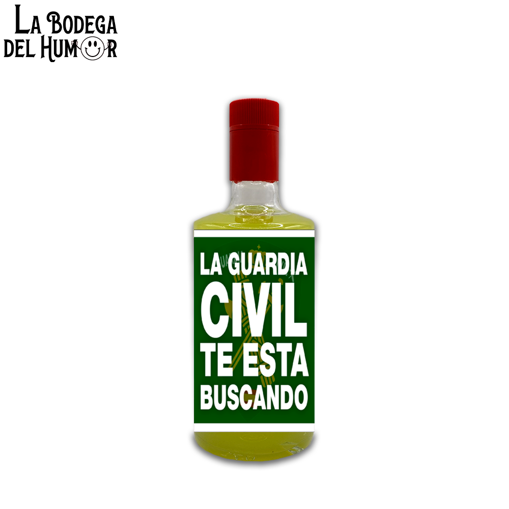 Limoncello "La Guardia Civil te está buscando" 50cl