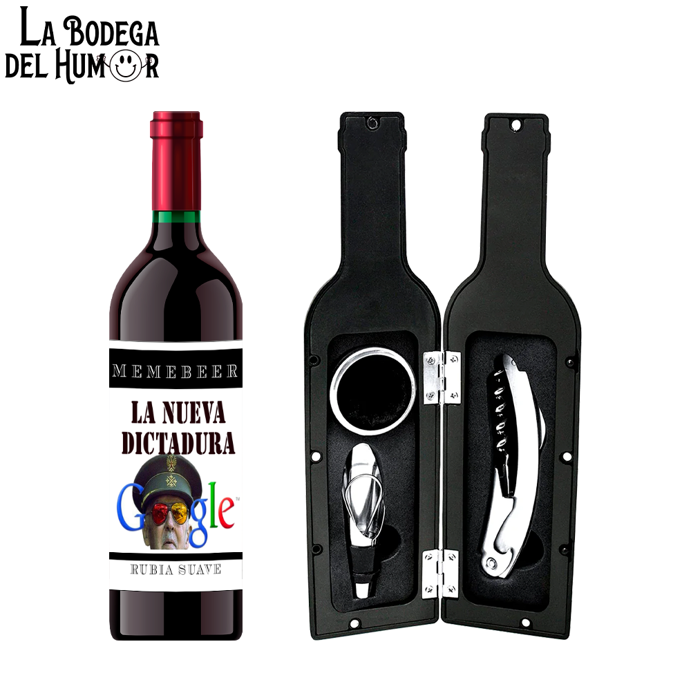 Kit Sacacorchos Premium "La Nueva Dictadura"