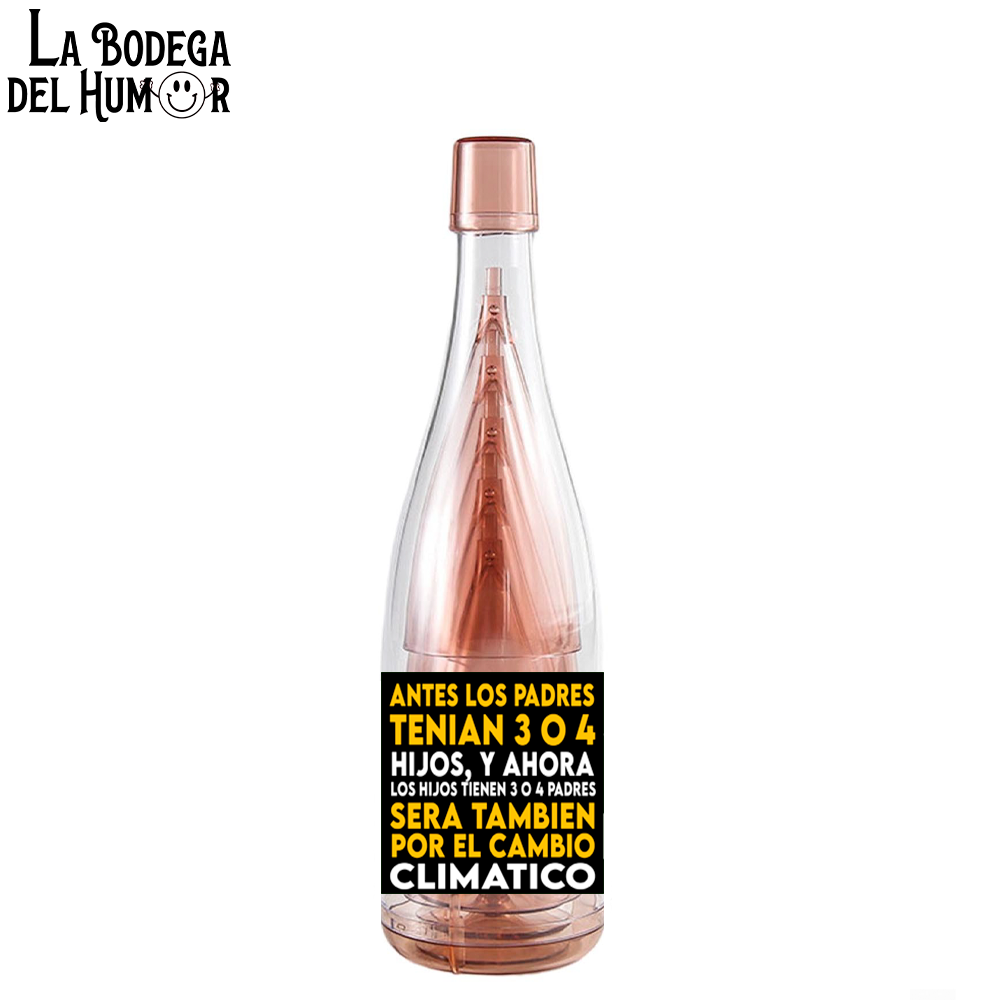 Kit de Vasitos Chupito "Antes los padres tenían 3 o 4 hijos" 6u