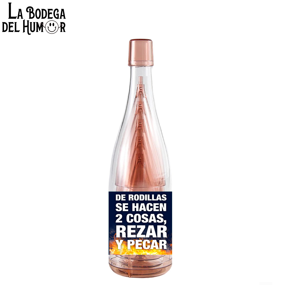 Kit de Vasitos Chupito "De rodillas se hacen 2 cosas" 6u