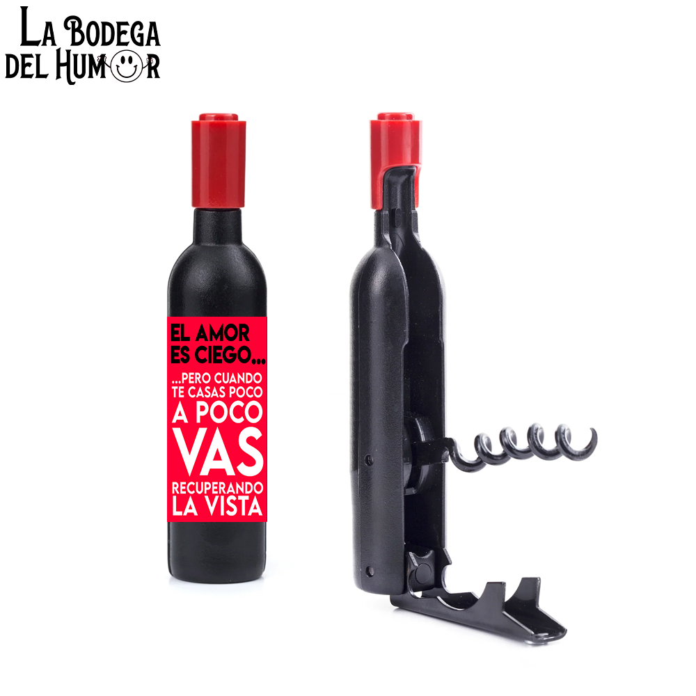 Sacacorchos Clásico "Amor Ciego"