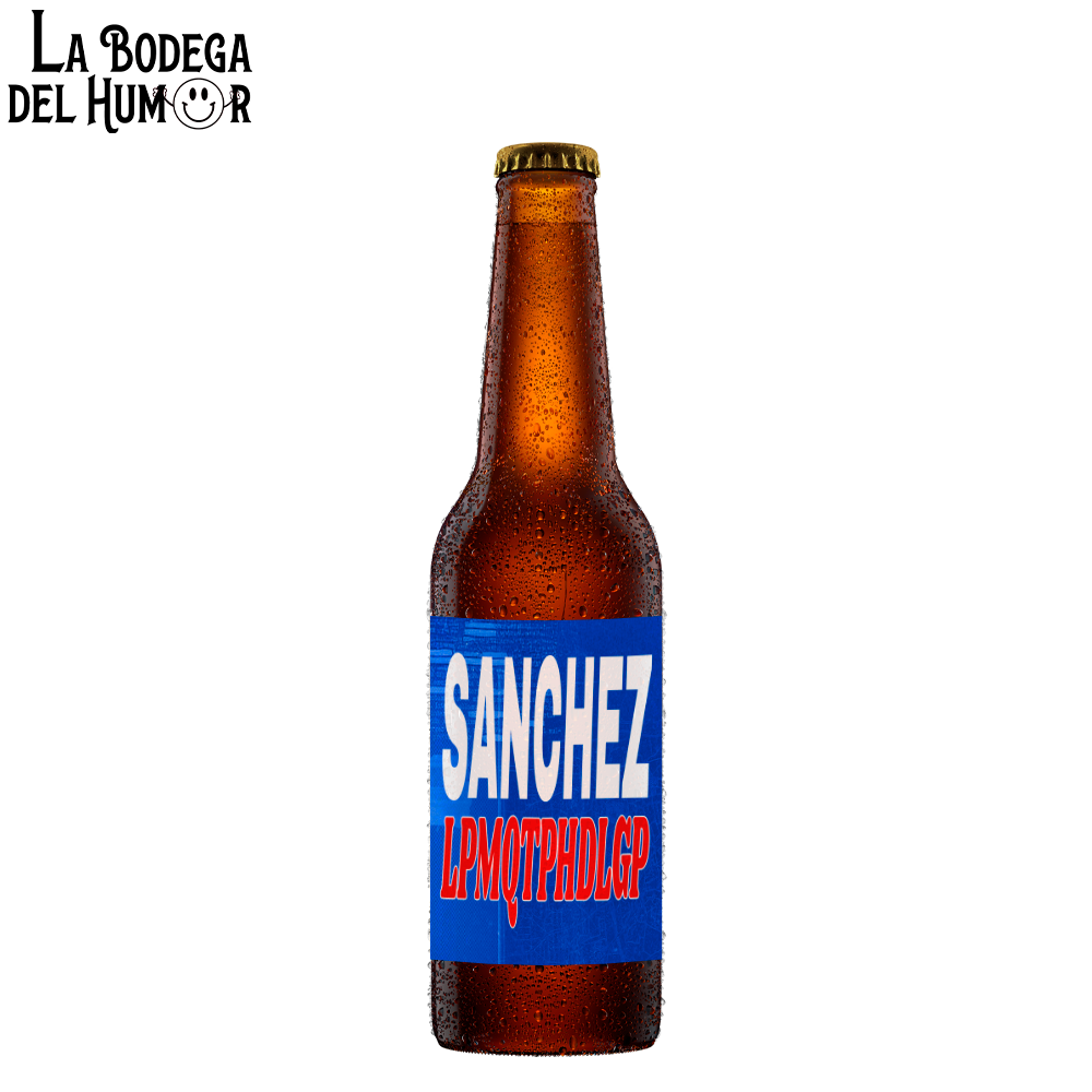 Cerveza Artesana "Sánchez LMQTPHDLGP" 33cl
