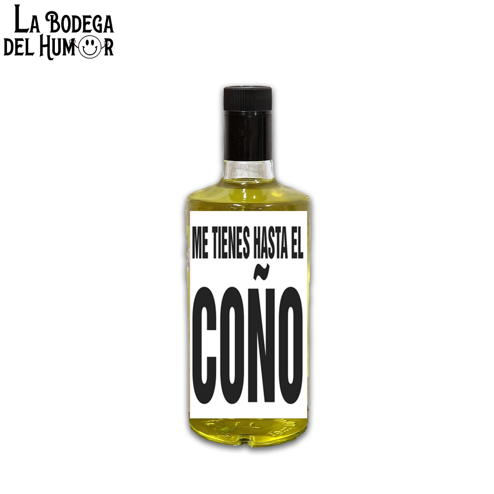 Licor de Hierbas "Me tienes hasta el coño" 70cl
