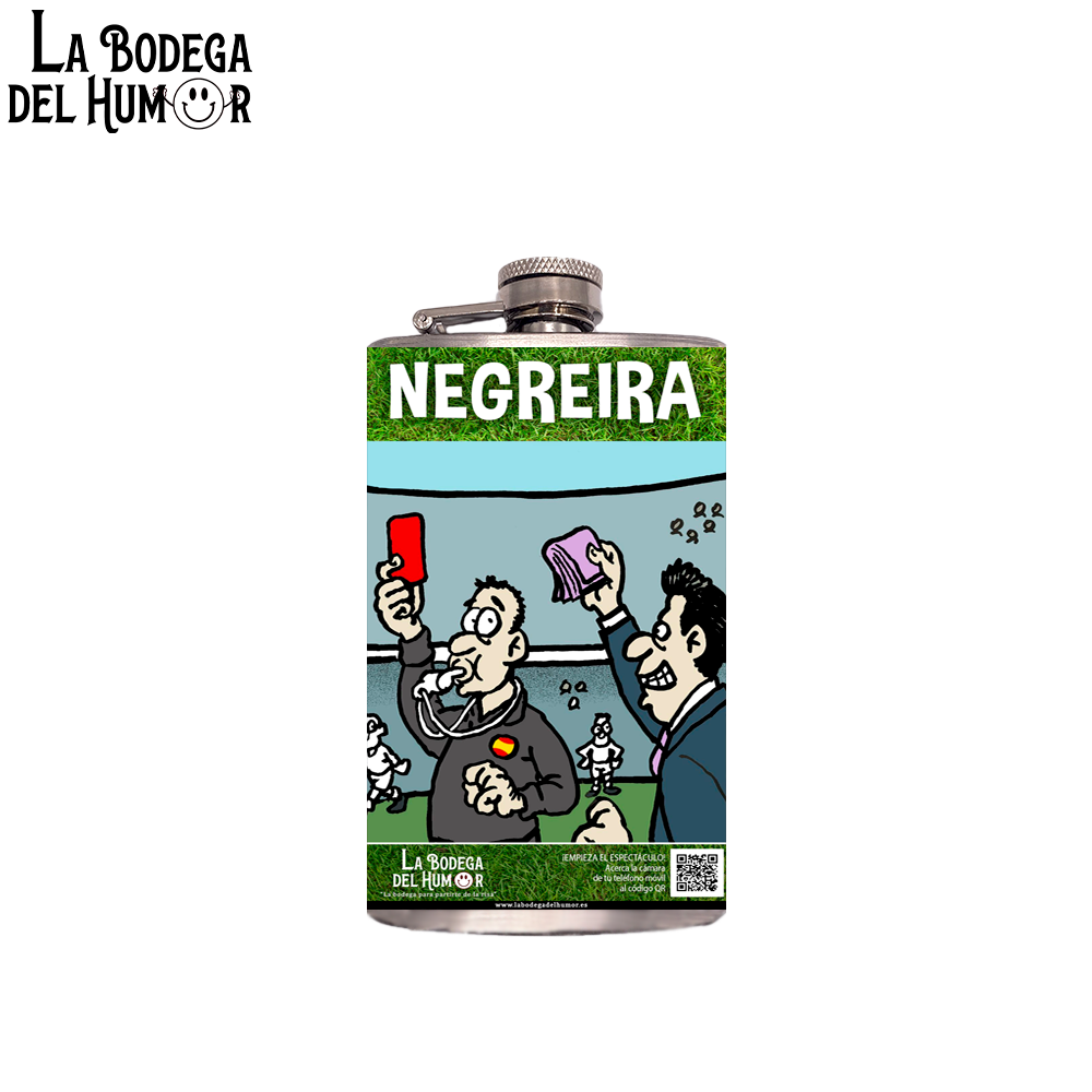 Petaca de Bolsillo "Caso Negreira" 200ml