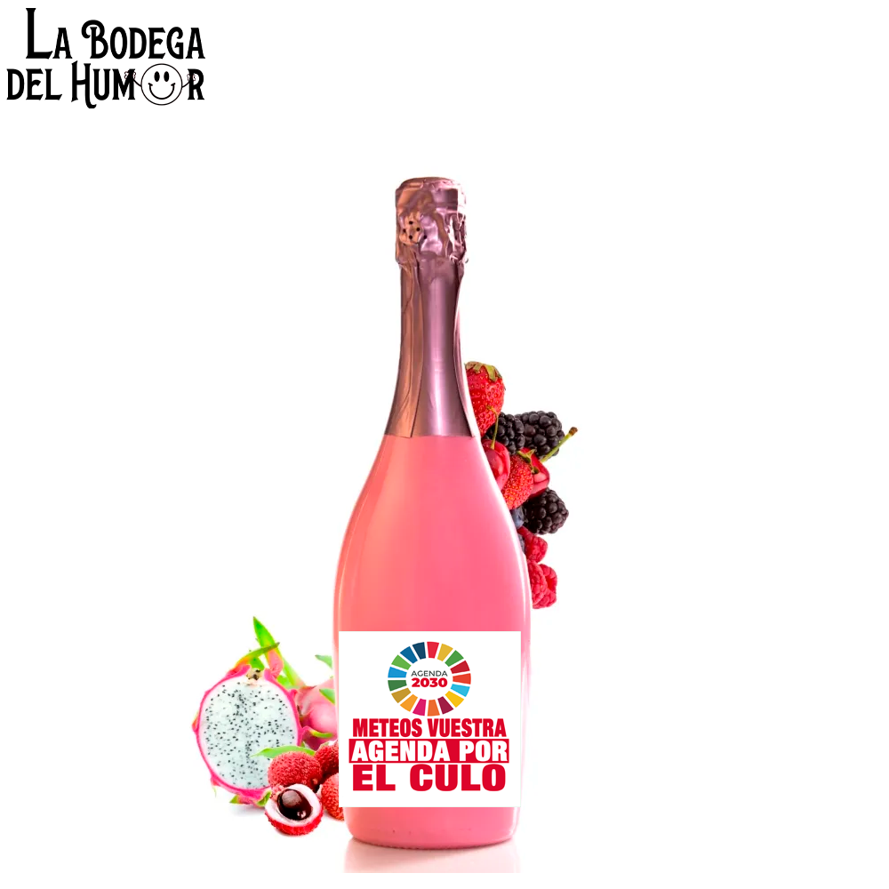Botella de Champin "Agenda 2030" 750ml
