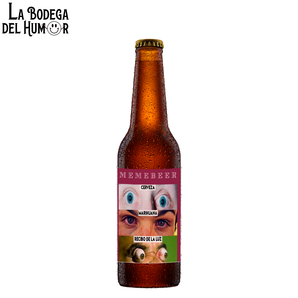 Cerveza Artesana "Cerveza, Marihuana, Recibo de la Luz" 33cl