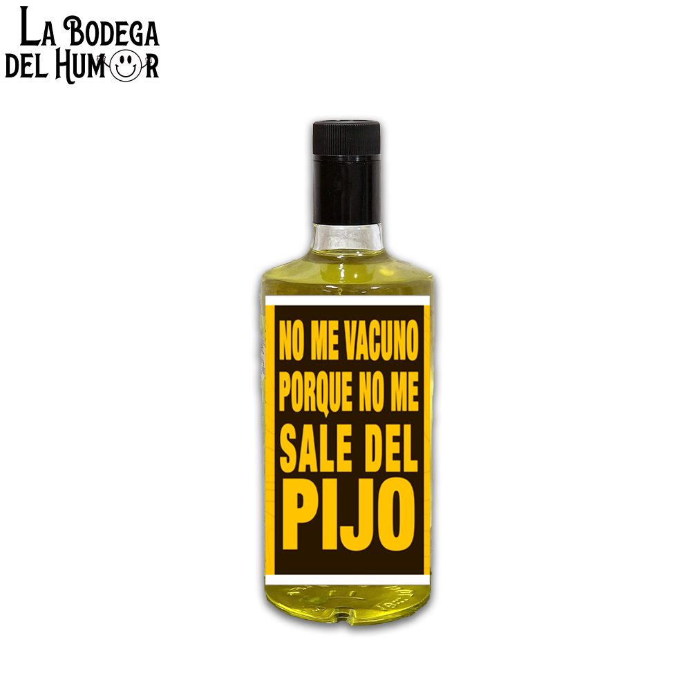 Licor de Hierbas "No me vacuno porque no me sale del pijo" 70cl