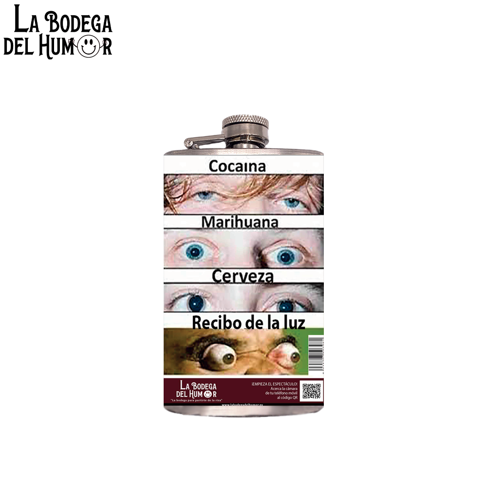 Petaca de Bolsillo "Recibo de la Luz" 200ml