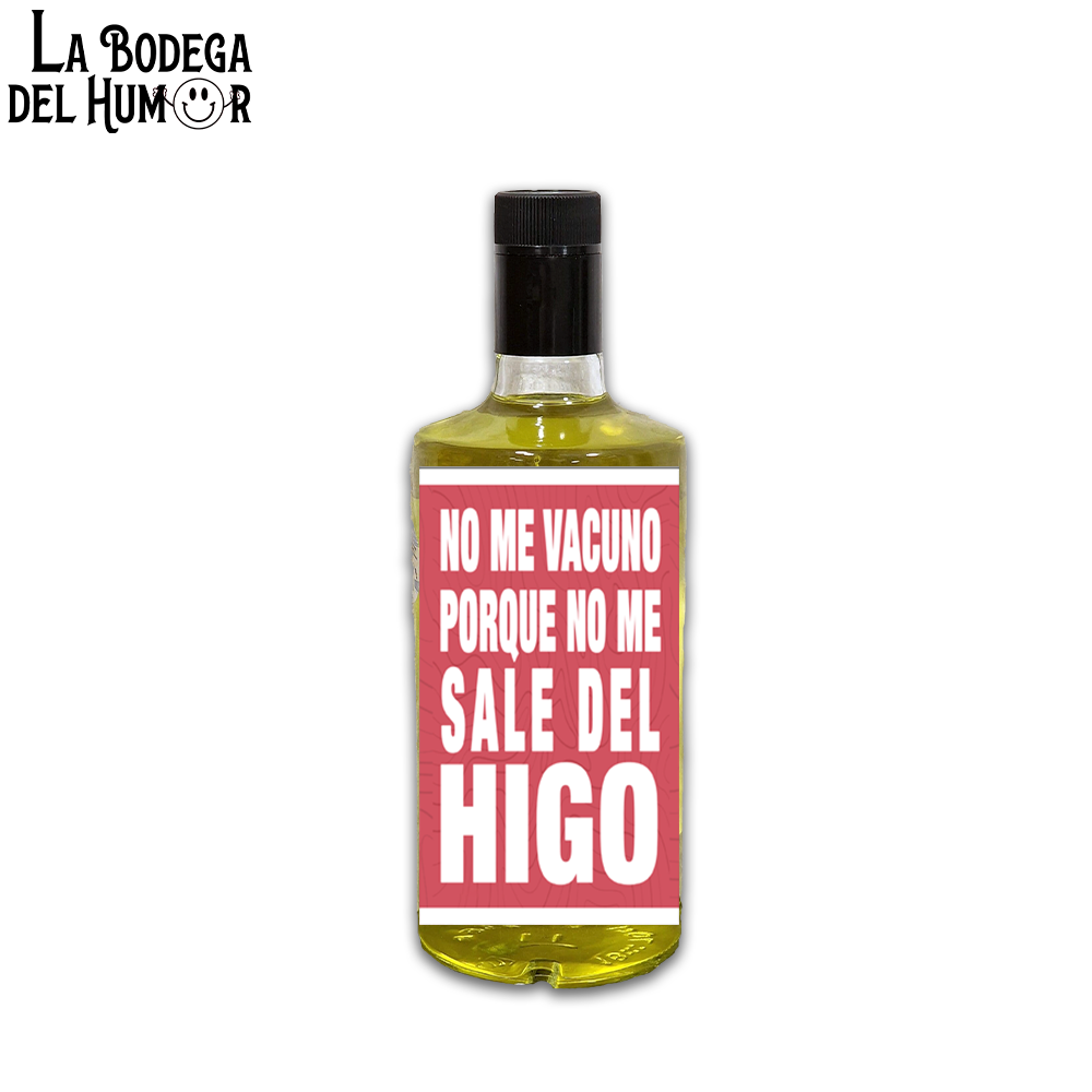 Licor de Hierbas "No me vacuno porque no me sale del higo" 70cl