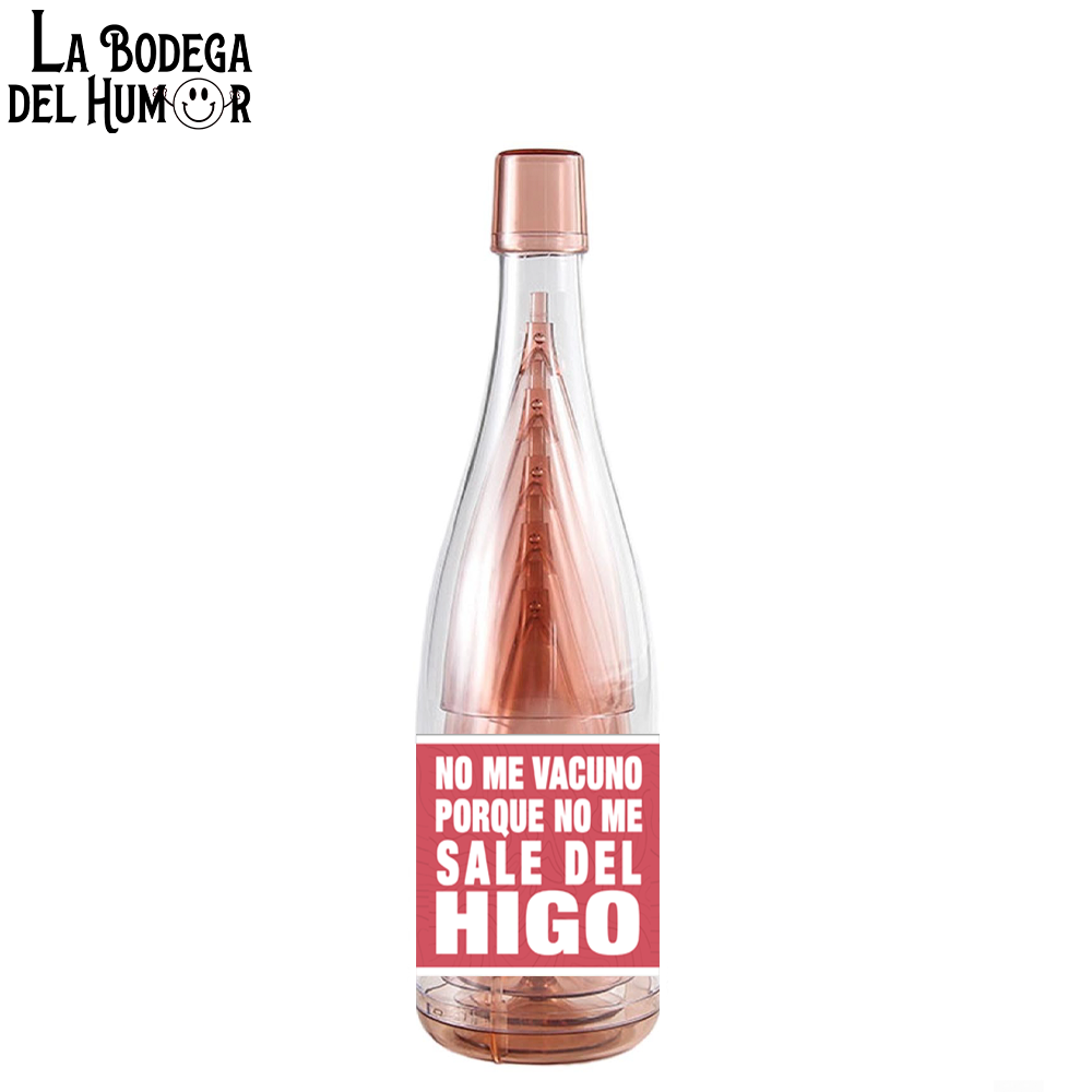 Kit de Vasitos Chupito "No me vacuno porque no me sale del higo" 6u