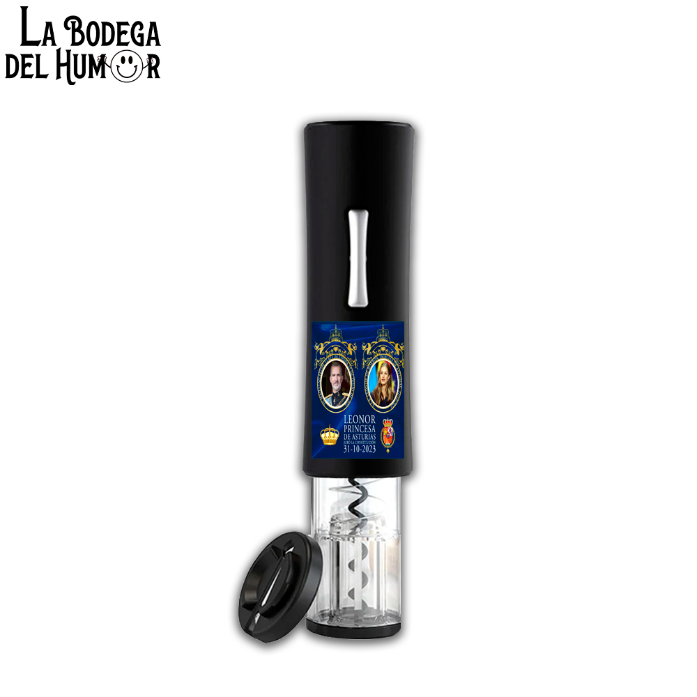 Sacacorchos Eléctrico Negro "Leonor 2"
