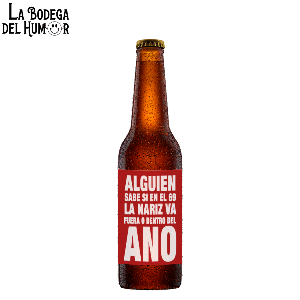 Cerveza Artesana "Alguien sabe si en el 69" 33cl