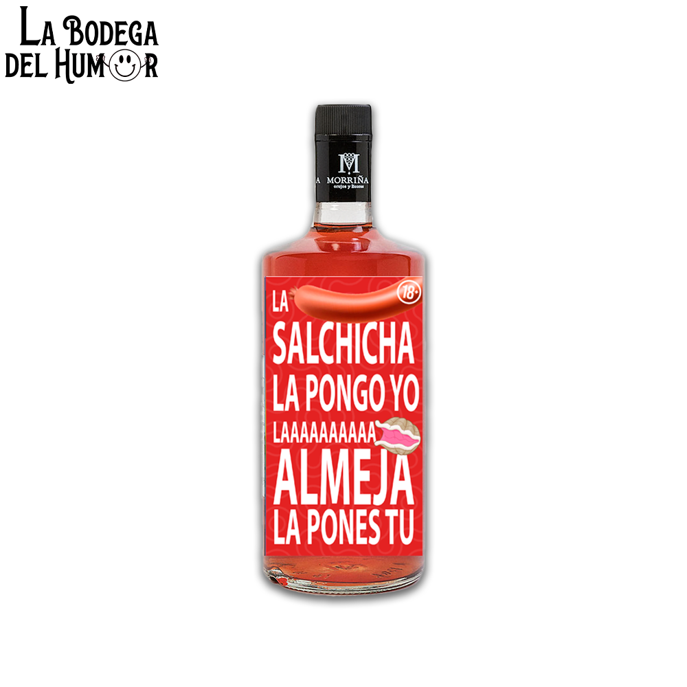 Pacharán "La salchicha y la almeja" 70cl