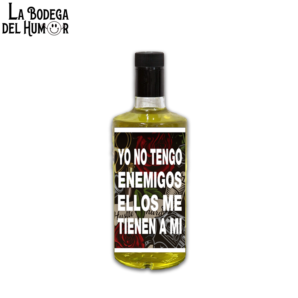 Licor de Hierbas "Yo no tengo enemigos, ellos me tienen a mí" 70cl