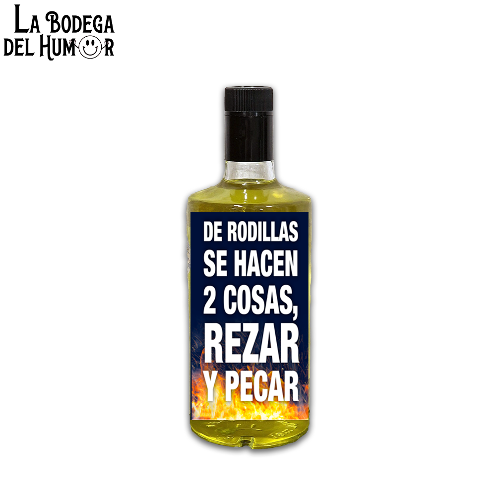 Licor de Hierbas "De rodillas se hacen 2 cosas" 70cl